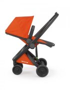 Greentom Carucior 2 in 1 100 Ecologic Black Orange