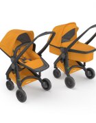 Greentom Carucior 2 In 1 100 Ecologic Black Sunflower