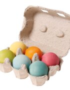 Grimm's Spiel und Holz Design Set de 6 bile mari pastel