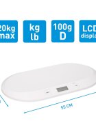 GRUNDIG Cantar pentru bebelusi Alb greutate admisa 20 kg
