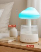 GRUNDIG Umidificator si difuzor de arome cu lumina led Rain Cloud