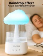 GRUNDIG Umidificator si difuzor de arome cu lumina led Rain Cloud