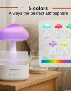 GRUNDIG Umidificator si difuzor de arome cu lumina led Rain Cloud