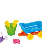 Guclu Toys Set de joaca pentru nisip Remorca cu 5 accesorii