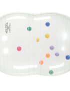 Gymnic Minge aluna fizioterapeutica Physio Activity Roll transparenta diametru 55 cm cu mingi in interior