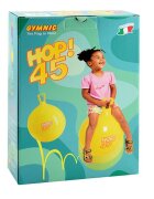Gymnic Minge cu maner 45 cm galbena pentru copii