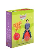 Gymnic Minge cu maner 55 cm rosie pentru copii