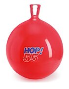 Gymnic Minge cu maner 55 cm rosie pentru copii