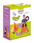 Gymnic Minge de sarit pentru copii Pony portocalie