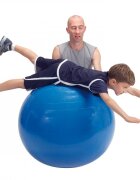 Gymnic Minge fizioterapeutica Fizio Albastru diametru 95 cm