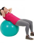 Gymnic Minge fizioterapeutica Therasensory Rosu cu noduli de masaj diametru 100 cm