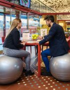 Gymnic Minge wellness Memory Ball BRQ diametru 55 cm