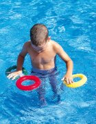 Gymnic Set 4 inele din cauciuc moale de stimulare senzoriala Gym Ring
