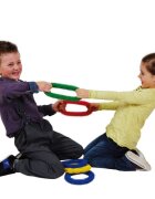 Gymnic Set de 4 inele cu tepuse de stimulare senzoriala Aku Ring