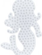 Hama Lumea sirenei set de 3 plansete pentru margele midi in blister cu agatator