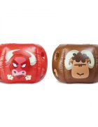 HAPE Joc Sumo cu 2 animale gonflabile Blow-up Bumper Balls