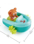 HAPE Jucarie de baie Barcuta cu motor si ursulet
