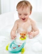 HAPE Jucarie de baie Barcuta cu motor si ursulet