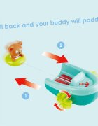 HAPE Jucarie de baie Barcuta cu motor si ursulet