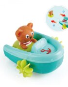 HAPE Jucarie de baie Barcuta cu motor si ursulet