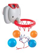 HAPE Jucarie de baie Cos de baschet cu elefant