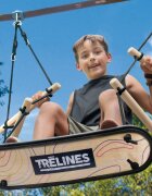 HAPE Leagan pentru copii Treboard cu franghie si placa in forma de skateboard