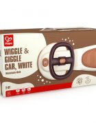 HAPE Masinuta pentru copii Wiggle and Giggle alba