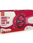 HAPE Masinuta pentru copii Wiggle and Giggle rosie