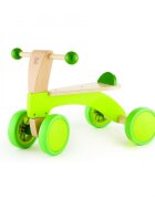 HAPE Ride-On copii fara pedale cu 4 roti fabricat din lemn cu roti silentioase recomandat copiilor de la 12 luni