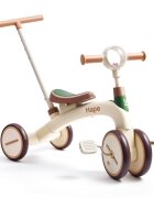 HAPE Tricicleta pentru copii 4 in 1 cu sa reglabila si roti Eva