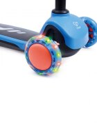HAPE Trotineta pentru copii Glide Kick Scooter albastru cu ghidon reglabil si roti luminoase