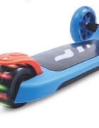HAPE Trotineta pentru copii Glide Kick Scooter albastru cu ghidon reglabil si roti luminoase