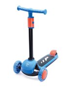 HAPE Trotineta pentru copii Glide Kick Scooter albastru cu ghidon reglabil si roti luminoase