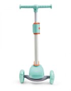 HAPE Trotineta pentru copii Glide Kick Scooter turcoaz cu ghidon reglabil si roti luminoase