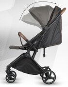 Hapi Carucior pentru copii Marlin Camo Green ultrapliabil cu pliere automata copertina cu protectie UV spatar reglabil pozitie verticala dupa pliere certificat pana la 22 kg