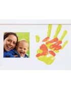 Happy Hands Rama foto cu amprente mama si bebe