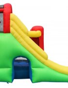 Happy Hop Saltea gonflabil Play Center 6 in 1 cu spaiu de crat loc de joac cu bile co de baschet si tunel