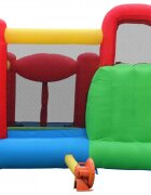Happy Hop Saltea gonflabil Play Center 6 in 1 cu spaiu de crat loc de joac cu bile co de baschet si tunel