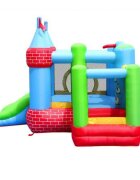Happy Hop Saltea gonflabila Castel cu loc de joaca cu bile
