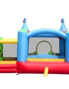 Happy Hop Saltea gonflabila Castel cu loc de joaca cu bile