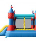 Happy Hop Saltea gonflabila Castel cu tobogan dublu si loc pentru sarituri