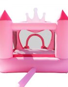 Happy Hop Saltea gonflabila Castel Printese cu loc de joaca si tobogan