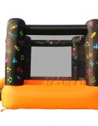 Happy Hop Saltea gonflabila interactiva Kidz Rock cu loc pentru sarituri tobogan si 6 paduri cu lumini si sunete