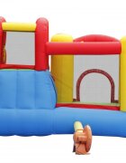 Happy Hop Saltea gonflabila JumpSplash cu piscina tun cu apa tobogan si spatiu de catarat
