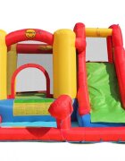 Happy Hop Saltea gonflabila JumpSplash cu piscina tun cu apa tobogan si spatiu de catarat