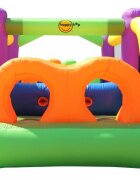 Happy Hop Saltea gonflabila Obstacle Course cu spatiu de catarat doua tobogane loc pentru sarit si doua tunele