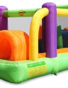 Happy Hop Saltea gonflabila Obstacle Course cu spatiu de catarat doua tobogane loc pentru sarit si doua tunele