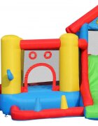 Happy Hop Saltea gonflabila Play Center 7 in 1 cu doua tobogane spatiu de catarat loc pentru sarituri si loc de joaca cu bile