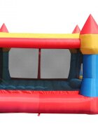 Happy Hop Saltea gonflabila Super Castel cu tobogan spatiu pentru sarituri i parasolar detasabil