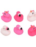 Happy World Jucarii de baie cu flamingo si unicorni din cauciuc roz